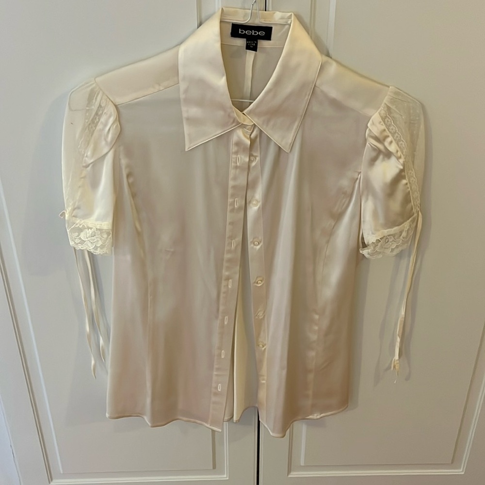 Bebe Silk Blouse